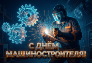 Завод "Челябинский Калибр" поздравляет с Днем Машиностроителя Завод "Челябинский Калибр" поздравляет с Днем Машиностроителя